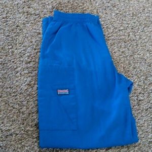 Cherokee scrub pants royal blue